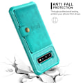 Miniatyrbillede 2 af 2: Samsung Galaxy S10 Plus pung etui - Grøn Green