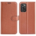 Pikkukuva 1 / 2: Classic ZTE Blade A72 Läppäkotelo - Ruskea Brown