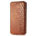 Pikkukuva 3 / 6: Nahkakotelo With A Stylish Rhombus Imprint For OnePlus Nord CE 2 5G - Ruskea Brown