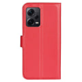 Miniatyrbillede 3 af 3: Klassisk Xiaomi Redmi Note 12 Pro Plus Flip Etui - Rød Red