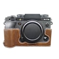 Miniatyrbillede 1 af 4: Fujifilm X-T5 læderbetræk - Kaffe Brown