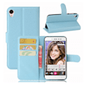 Miniatyrbillede 1 af 2: Asus ZenFone Live (ZB501KL) Læder etui i smart Litchi skind - Babyblå Blue