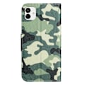 Pikkukuva 2 / 2: Wonderland Samsung Galaxy A04 Läppäkotelo - Camouflage Green