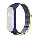 Miniatyrbillede 1 af 2: Xiaomi Mi Band 7 / 6 / 5 nylon urrem - Isblå Blue