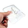 Miniatyrbild 2 av 2: Deco Samsung Galaxy M20 skal - Halv Fjäder Transparent