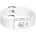 Miniatyrbild 2 av 2: Fitbit Charge 2 klockarmband silikon mjuk miljövänlig - Vit Vit