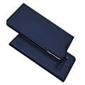 Pikkukuva 1 / 2: Samsung Galaxy S10 Plus adsorptio nahkainen suojakotelo - Tummansininen Blue