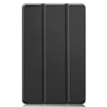 Pikkukuva 2 / 2: Kolminkertainen nahkainen jalusta kotelo Samsung Galaxy Tab S6 Lite - Musta Black