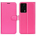 Miniatyrbillede 1 af 2: Klassisk Xiaomi Redmi K60E Flip Etui - Rose Pink