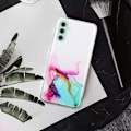 Pikkukuva 2 / 2: Marble Samsung Galaxy A14 Suojakotelo - Vihreä Green