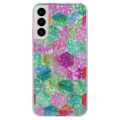 Pikkukuva 1 / 2: Deco Samsung Galaxy S22 Plus Suojakotelo - Värikäs Hexagon Multicolor