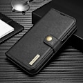 Pikkukuva 2 / 2: DG.Ming Samsung Galaxy A22 4G 2-in-1 Lompakko Suojakotelo - Musta Black
