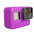 Pikkukuva 2 / 2: GoPro Hero 5 Black Pehmeä Silikoni Suojaava Kotelo - Violetti Purple