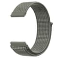 Miniatyrbillede 1 af 2: Amazfit GTR 47mm / Pace nylonvævet erstatningsurrem - Tåge Grå Silver grey