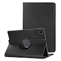 Pikkukuva 1 / 2: HAT-PRINCE Samsung Galaxy Tab A8 10.5 (2021) litchi tekstuuri nahkakotelo - Musta Black