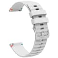 Huawei Watch GT 4 41mm / Garmin Venu 3S / Garmin Forerunner 265S Universal 18mm Silikon Klockarmband - Vit Vit
