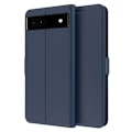 Miniatyrbild 1 av 2: Smidigt och tunt PU-läder Google Pixel 6a fodral - Blå Blå