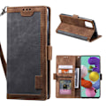 Miniatyrbillede 1 af 2: Surburbian Samsung Galaxy A51 flip etui - Grå Silver grey