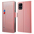 Pikkukuva 1 / 2: Phone Suojakotelo With Make-up Mirror And Slick Design For Samsung Galaxy A51 5G - Ruusukulta Pink