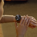 Miniatyrbillede 2 af 2: Huawei Watch 3 mat cover + skærmbeskytter i hærdet glas - Sort Transparent