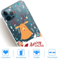 Miniatyrbillede 3 af 5: iPhone 14 Pro Max julemønstertryk mobil cover ridsefast, slankt og fleksibelt etui - Julehjort Multicolor
