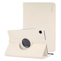Miniatyrbillede 1 af 2: HAT-PRINCE Samsung Galaxy Tab A8 10.5 (2021) læderetui med litchi-tekstur - Beige Beige