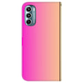 Pikkukuva 2 / 2: Mirror Motorola Moto G Stylus 5G (2022) flip case - Ruusu Pink
