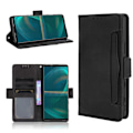 Miniatyrbillede 2 af 2: Modern-styled Læder Pung Etui til Sony Xperia 5 Iii - Sort Black