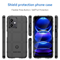 Miniatyrbillede 2 af 6: Rugged Shield Etui Xiaomi Redmi Note 12 - Sort Black