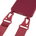 Miniatyrbillede 5 af 6: Tyndt TPU-etui med mat finish og justerbar strop til Samsung Galaxy M32 5G / A32 5G - Rød Red