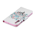 Miniatyrbillede 2 af 2: Samsung Galaxy A70 mønstret lædercover - blomstertræ Multicolor
