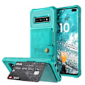 Miniatyrbillede 1 af 2: Samsung Galaxy S10 Plus pung etui - Grøn Green
