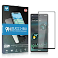 Miniatyrbillede 2 af 2: 2 stk AMORUS ekstra stærk skærmbeskyttelse af glas til Google Pixel 6a Transparent