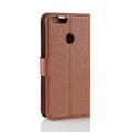 Miniatyrbillede 2 af 2: Huawei P Smart etui i læder med kortholder - Brun Brown
