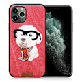 Pikkukuva 1 / 2: Nimmy Söpö lemmikki iPhone 11 Pro Max kirjailtu kansi - Punainen Red