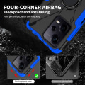 Pikkukuva 6 / 6: Kickstand suojus magneettilevyllä Xiaomi Redmi Note 12 Pro - Sininen Blue