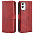 Pikkukuva 1 / 2: Lompakko Nahkakotelo For Nokia X30 - Punainen Red