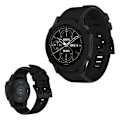 Miniatyrbillede 1 af 2: Garmin Fenix 6 / Fenix 5 Plus / Fenix 5 / Forerunner 935 / Quatix 5 / Quatix 5 Sapphire / Approach S60 / Instinct silikone Urrem - Sort Black