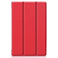 Miniatyrbillede 2 af 2: Lenovo Tab M10 FHD Plus holdbart trefoldigt læderetui - Rød Red