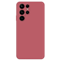 Miniatyrbillede 1 af 2: Skråt gummicover mod fald til Samsung Galaxy S22 Ultra - Rød Red
