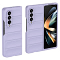 Pikkukuva 1 / 2: Pehmeä kahva muotoiltu kuori Samsung Galaxy Z Fold3 5G - Violetti Purple