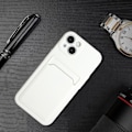 Miniatyrbillede 2 af 2: Kortholdercover til iPhone 13 - Hvid White