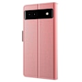 Miniatyrbillede 2 af 2: Phone Etui med Make-up Mirror og Slick Design til Google Pixel 6a - Rødguld Pink