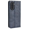 Miniatyrbillede 2 af 2: Bofink Vintage Huawei Nova 10 Læder Etui - Blå Blue