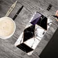 Miniatyrbilde 2 av 2: Marble Samsung Galaxy S21 FE Etui - Black og Hvit Klinkekule Form Multicolor