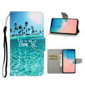 Pikkukuva 1 / 2: Wonderland Samsung Galaxy S20 Ultra flip kuoret - Meri Blue