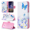 Pikkukuva 1 / 2: Wonderland Nokia 2.2 kotelot - Siniset Perhoset Blue