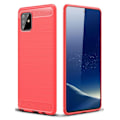 Pikkukuva 1 / 2: Carbon Flex Samsung Galaxy Note 10 Lite kotelot - Punainen Red