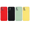 Pikkukuva 2 / 2: Matta nestesilikoninen kuori OnePlus 9R - Keltainen Yellow