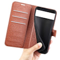 Miniatyrbillede 2 af 2: Klassisk Google Pixel 7 flip etui - Brun Brown